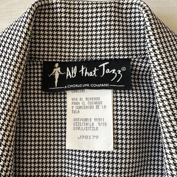 NWOT Vintage All that Jazz Gray Midi Skirt Set - Picture 3 of 7